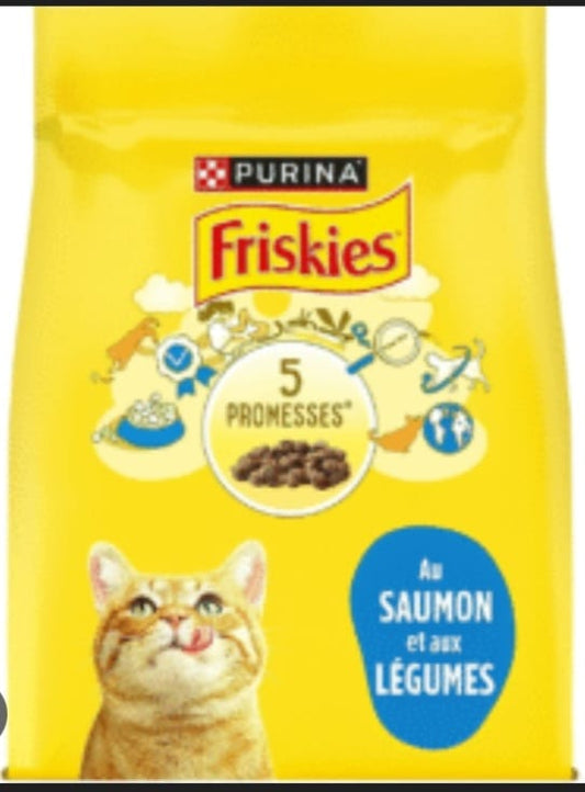 Purina Friskies saumon et legumes 4kg