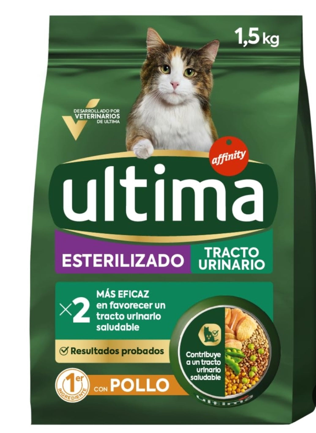ULTIMA Sterilisè Urinary chat Adulte poulet 1.5kg