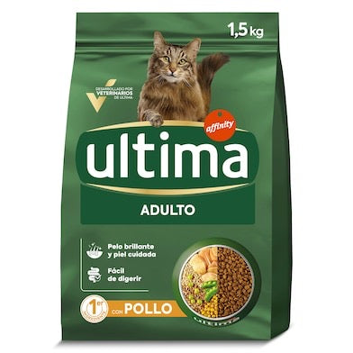 ULTIMA pour chat Adulte poulet 1.5kg