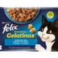 Purina Sensations Gelatinas Mèlange de poissons 4*85g