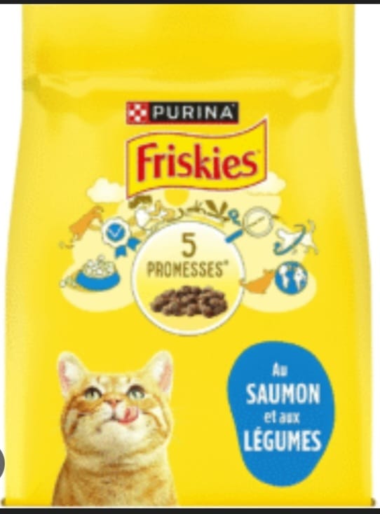 Purina Friskies saumon et legumes 4kg