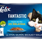 Purina Felix Fantastic thon,saumon4*85g