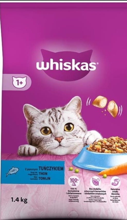 Whiskas au thon Adult 1.4kg