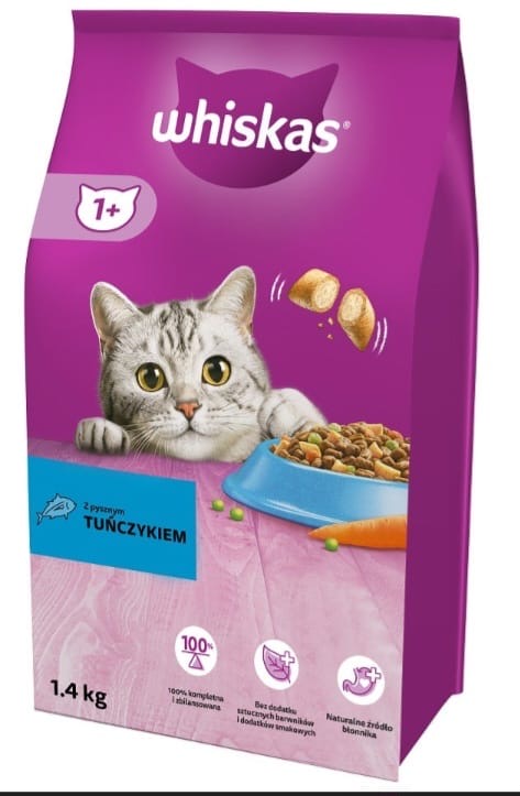 Whiskas au thon Adult 1.4kg