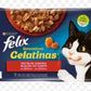 Purina Felix Sensations Gelatinas poulet,boeuf 4*85g
