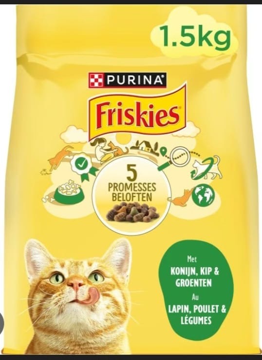Purina Friskies Lapin,poulet & Legumes 1.5 kg