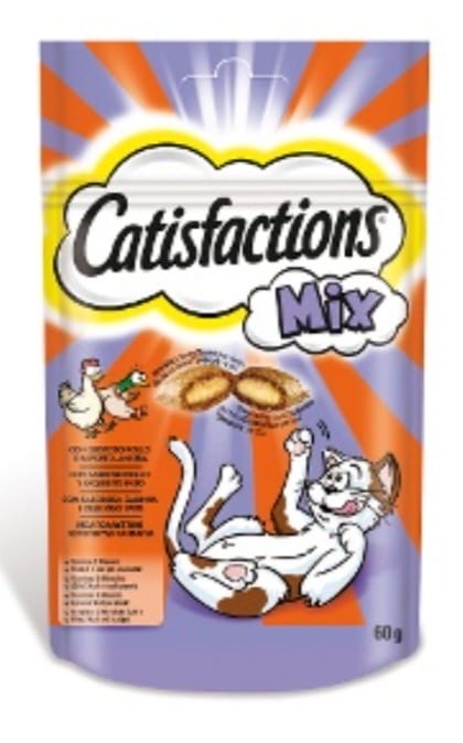 Catisfactions MIX Poulet & Canard 60g
