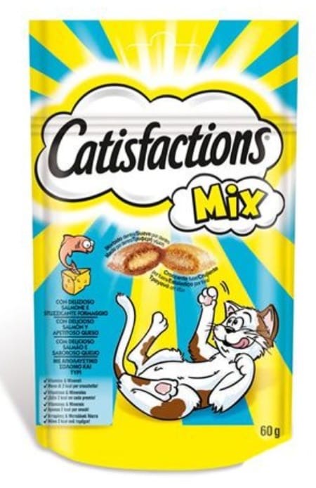 Catisfactions MIX Saumon & Fromage 60g