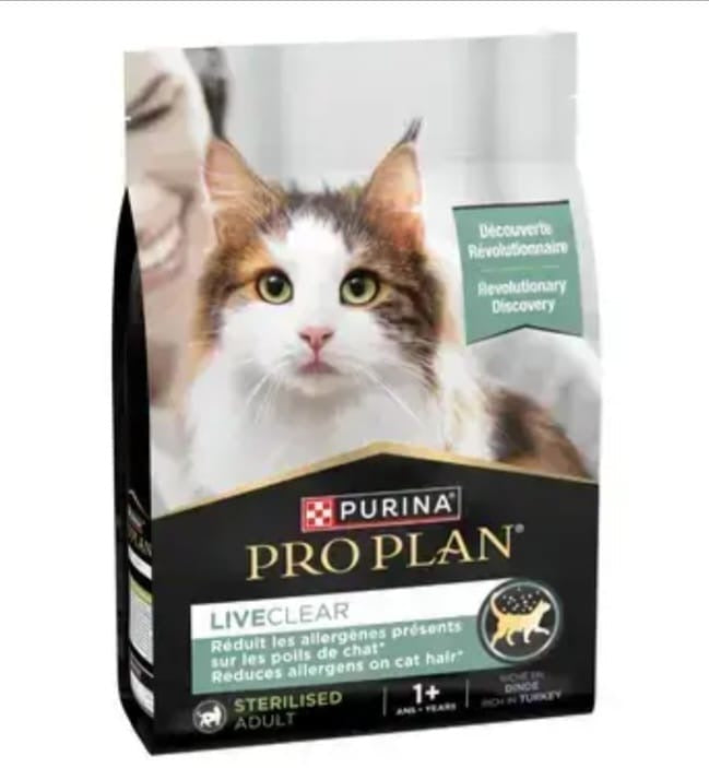 PURINA Proplan LIVECLEAR sterilised adult dinde 1.4kg