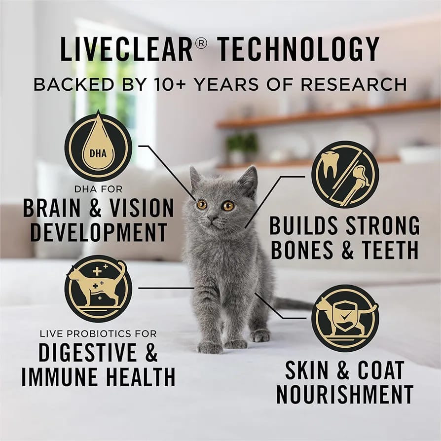 Purina Proplan LIVECLEAR kitten dinde 1.4 kg